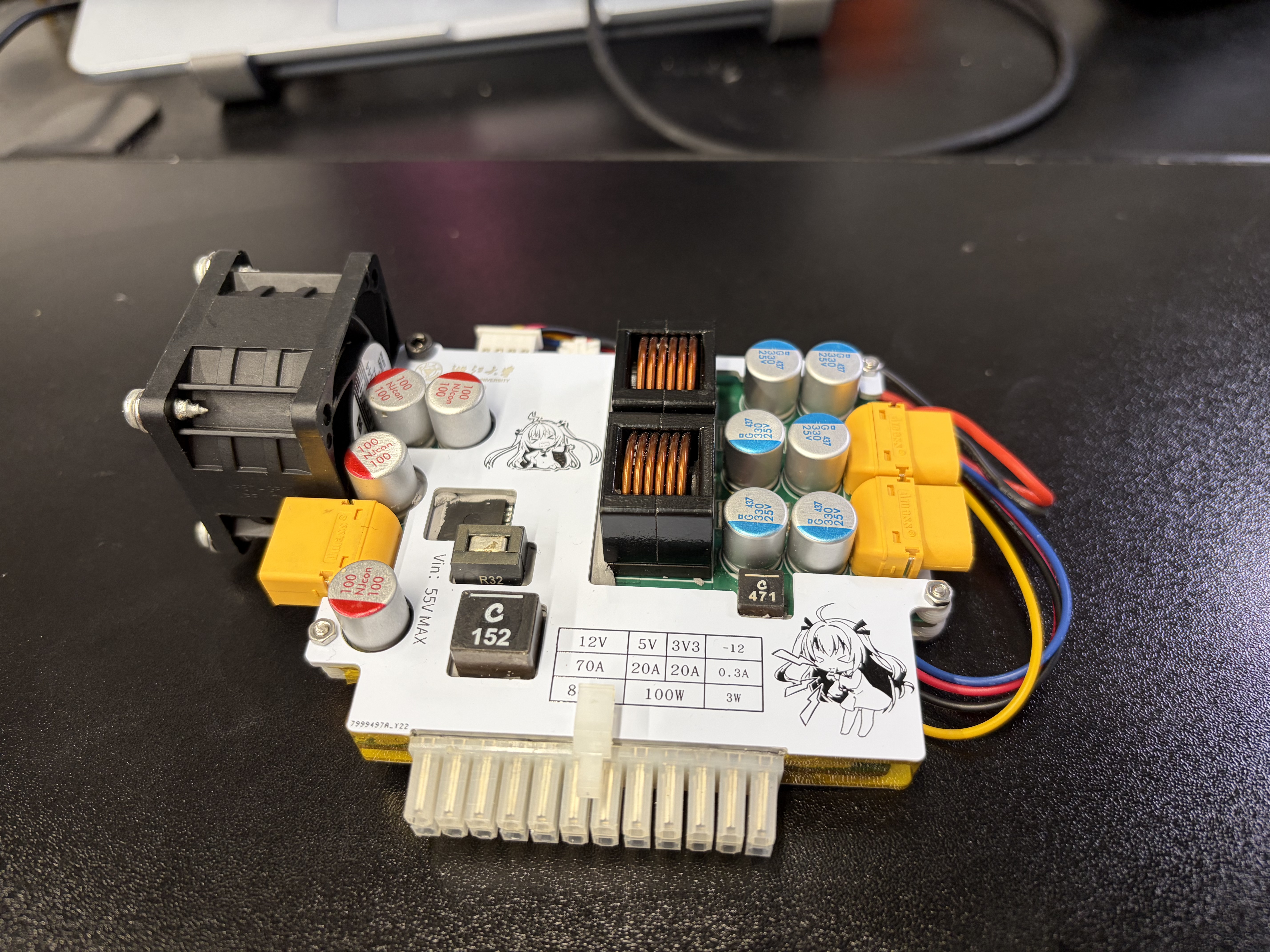 ATX 3.1 DC-DC power module for desktop-class onboard computing