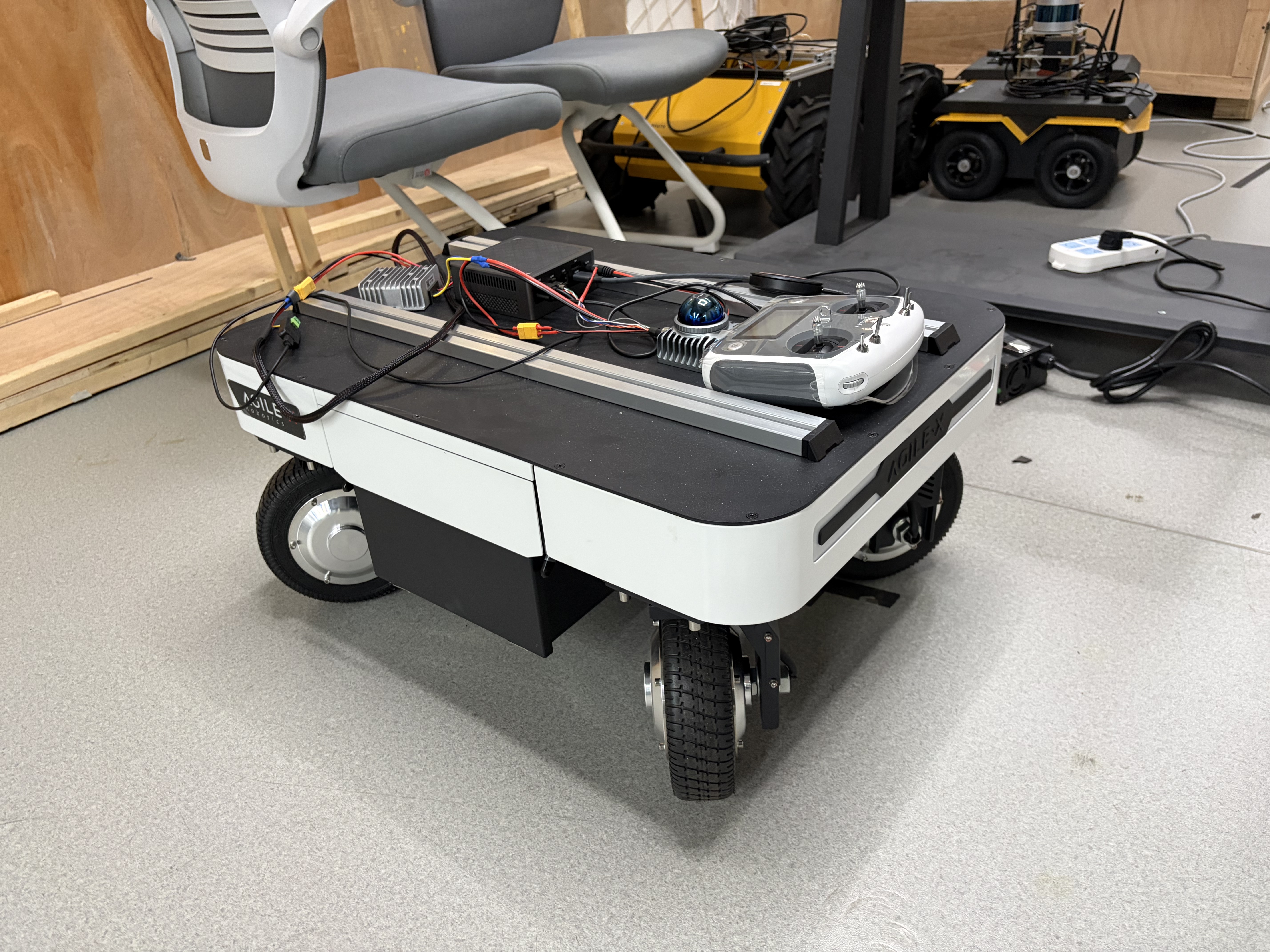 Ranger Mini-class UGV with Livox LiDAR